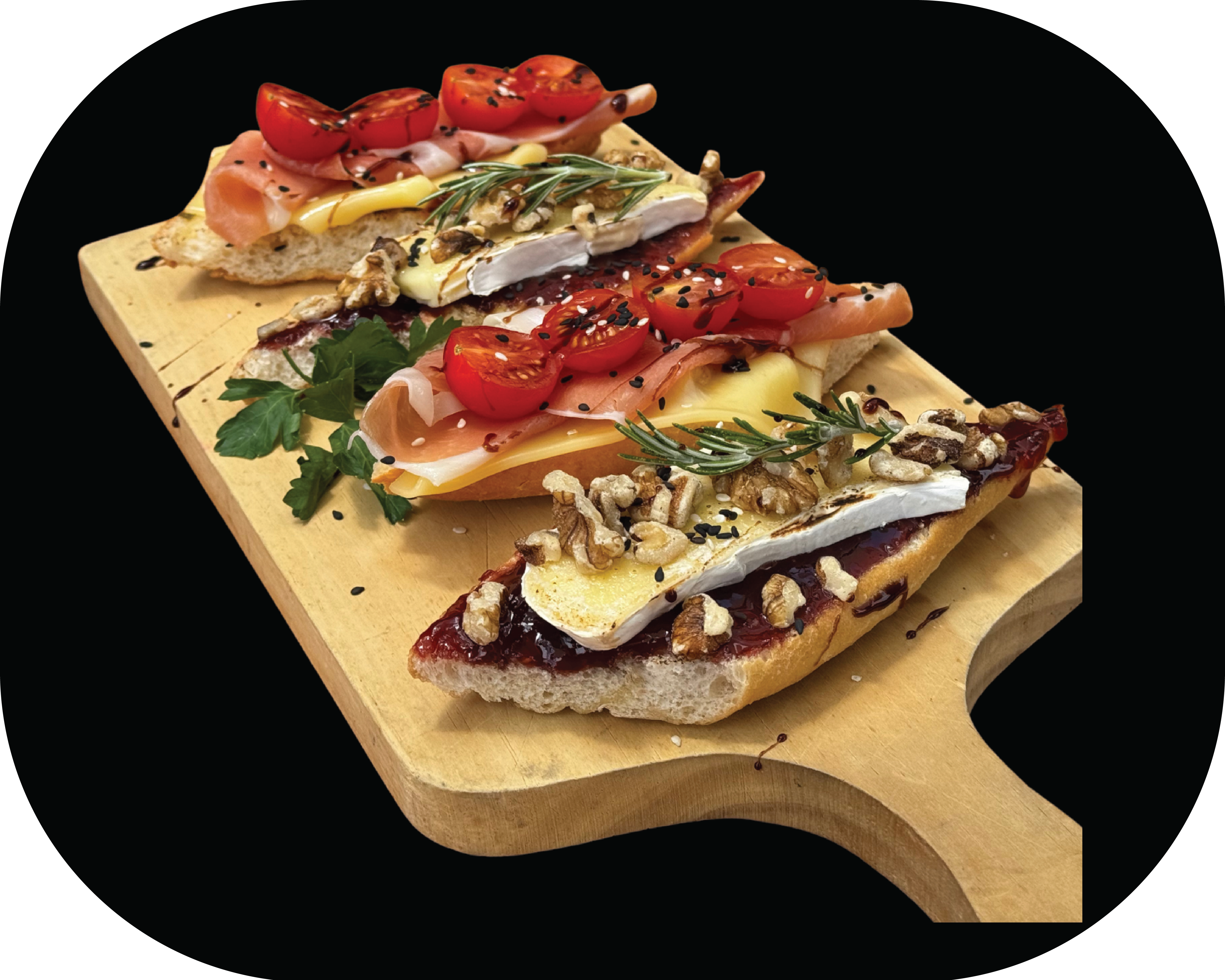 Tábua Bruschetta - Menu